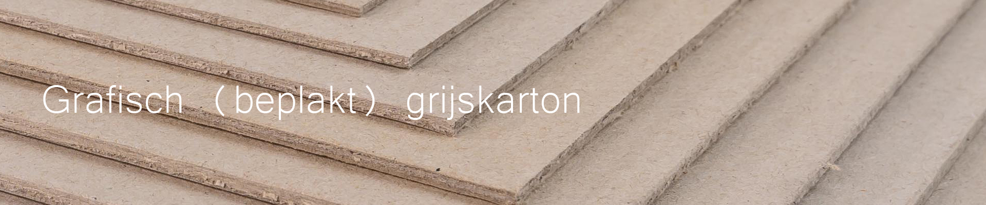 Moorman Karton - Grafisch (beplakt) grijskarton