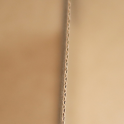 F-flute corrugated cardboard 